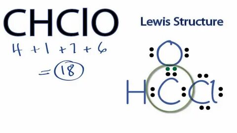 CHClO Lewis Structure: How to Draw the Lewis Structure for C