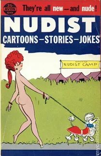 Nudist Cartoons Stories, and Jokes PB (1955 Avon) comic book