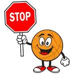 Orange with Stop Sign stock vector. Illustration of design -