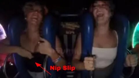 Slingshot girl ride - Fun time Nip Slip - YouTube
