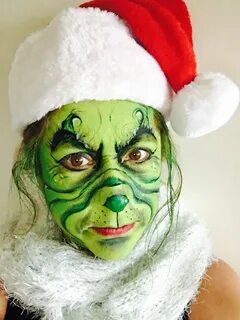 The grinch Christmas face painting I love it グ リ ン チ, だ い す 