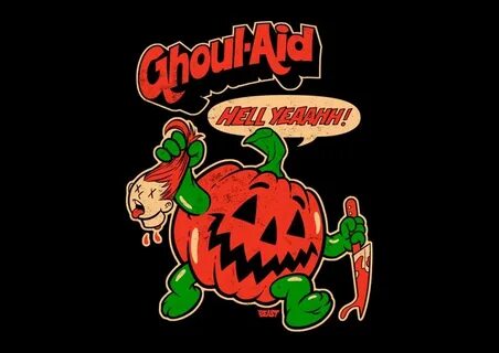 GHOOOUL-AID Kool-Aid Man Parody T-Shirt - The Shirt List Vin