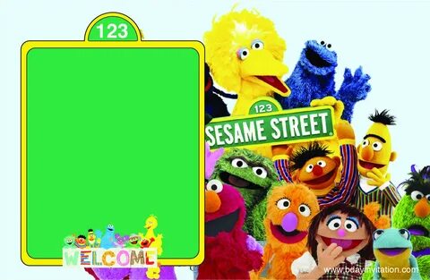 Sesame Street Birthday Invitations Online - Birthday Wishes