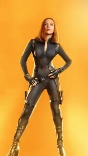 Scarlett Johansson as Black Widow in Avengers Infinity War W