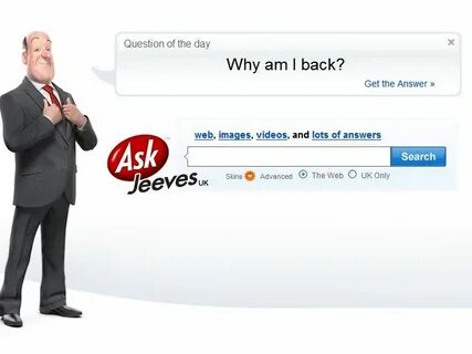 Ask.com asks Jeeves to take on Google again TechRadar