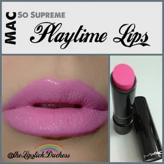 Mac Playtime Lips Limited Edition Pink lips, Hot lips, Lipst