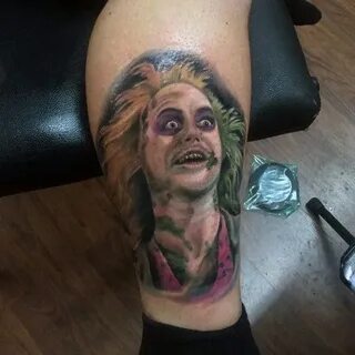 50 Beetlejuice Tattoo Designs For Men - Movie Ink Ideas