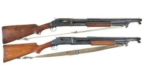 Two Winchester 1897 'Trench' Shotguns Rock Island Auction