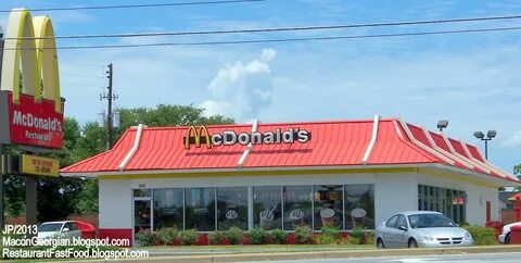 Restaurant Fast Food Menu McDonald's DQ BK Hamburger Pizza M