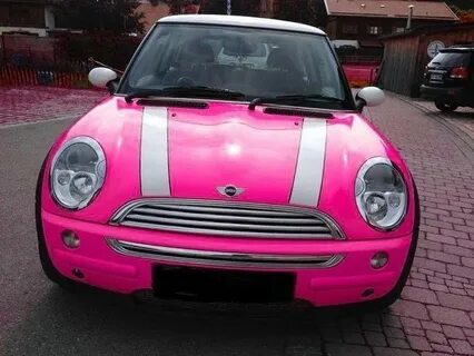 Pink Mini cooper Pink mini coopers, Mini cooper, Pink mini