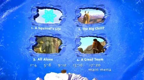 Ice Age (2002) - DVD Menus
