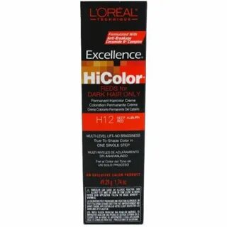 L'Oreal Excellence HiColor Deep Auburn Red, 1.74 oz (Pack of