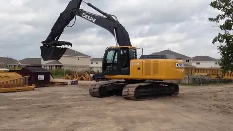 2007 John Deere 240D LC Excavator - YouTube