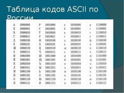 Ascii