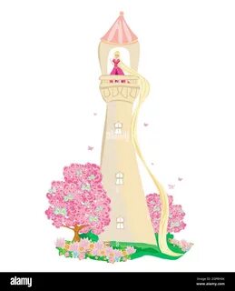 Rapunzel tower Cut Out Stock Images & Pictures - Alamy