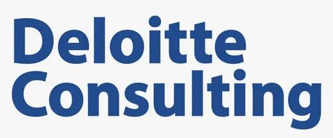 Deloitte Consulting Logo Png Transparent - Deloitte Consulti