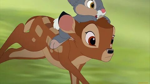 мультфильмы, bambi 2, заяц, олененок.