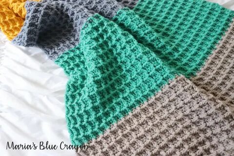 easy waffle stitch crochet blanket OFF-75