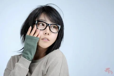 Asian woman glasses