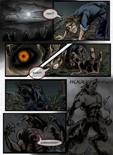 Werewolf Comic Page by Bluepisces97 on DeviantArt