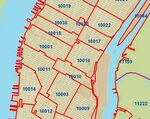 New York City Zip Code Map
