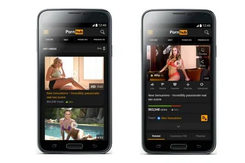 Android users outnumbered iOS users on Pornhub's website in 2018 accor