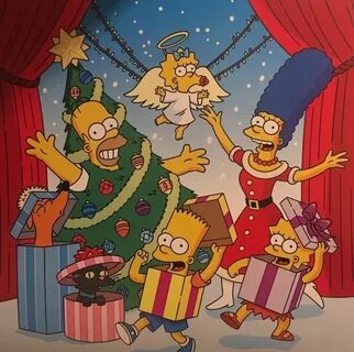 Pin by Carmen Herrera on The Simpsons Christmas cartoon char