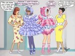 Forced Sissy Baby - Showing off the sissy baby - stripandsex