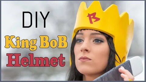 King bob Costume tutorial #4 - HELMET Callmekira - YouTube