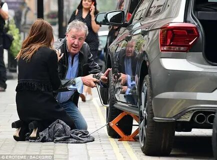 Jeremy Clarkson helps Made In Chelsea’s Binky Felstead chang