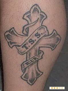 Beautiful Cross Of Boondock Saints Tattoos