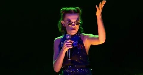 See Millie Bobby Brown Rap About Stranger Things Season 1