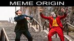 MEME ORIGIN Joker and Peter Parker Dancing - YouTube