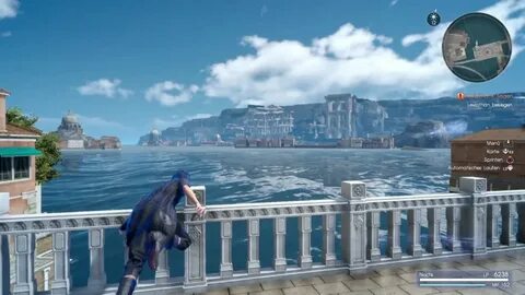 FFXV: Out of Map Altissia Unused District, including Lunas r