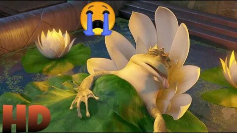 Shrek The Third - Frog King Dies Scene - YouTube