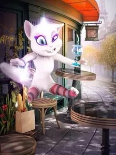 вся правда о игре Talking Angela ВКонтакте