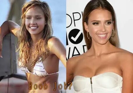 Jessica Alba Plastic Surgery Nose Job, Boob Job