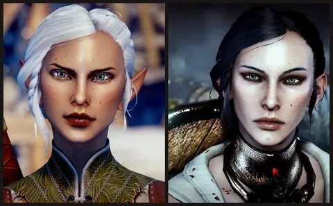 Side Braid with Bun (updated HF) at Dragon Age: Inquisition 