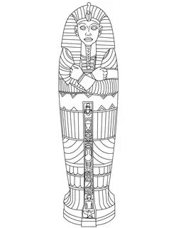 Printable Mummy Coloring Pages ColoringMe.com