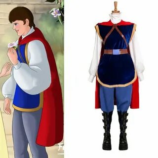 CosplayDiy Men's Outfit Snow White Prince Men's Costume Outf