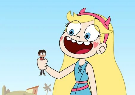 Request: Giantess Star Butterfly with Marco Diaz by MariusWa