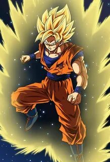 Ssj Goku!♡//w//😍 😍 😍 😍 Anime dragon ball super, Anime dragon