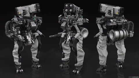 ArtStation - MPAP Mech / Full View