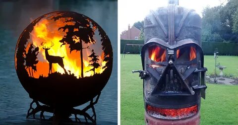 35 Beautiful Metal Firepits That Are Works Of Art Bored Pand