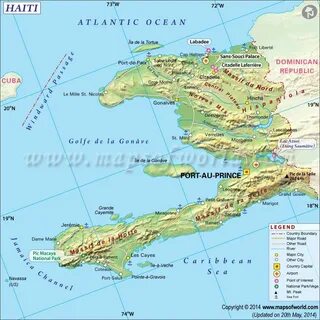 Haiti Map Map, Geography map, Map of haiti