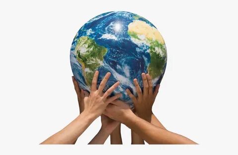 Hands Holding The World Png - Hand Holding Earth Png , Free 