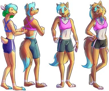 COM - A sporty type by ScissorsRunner on DeviantArt Furry tf