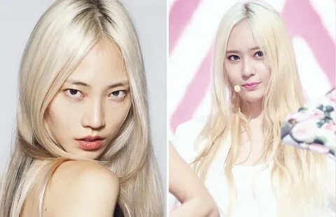 Blonde Asian Celebrities Who Are Totes Our New Hair Idols