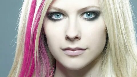 blondes women avril lavigne blue eyes celebrity singers face