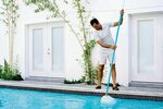 Чистка и уход за бассейном на даче: как чистить, ухаживать в